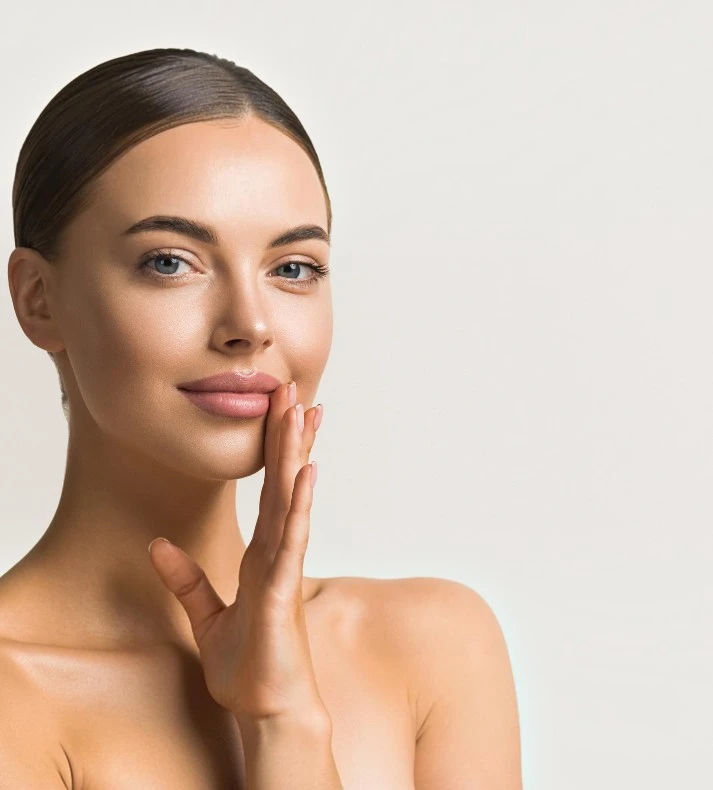 Woman with Smooth, Radiant Skin in Woodmere, Ohio | EG Aesthetics